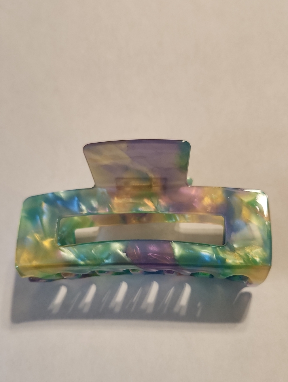 NWOT Acetate Hair Clip 4 inches